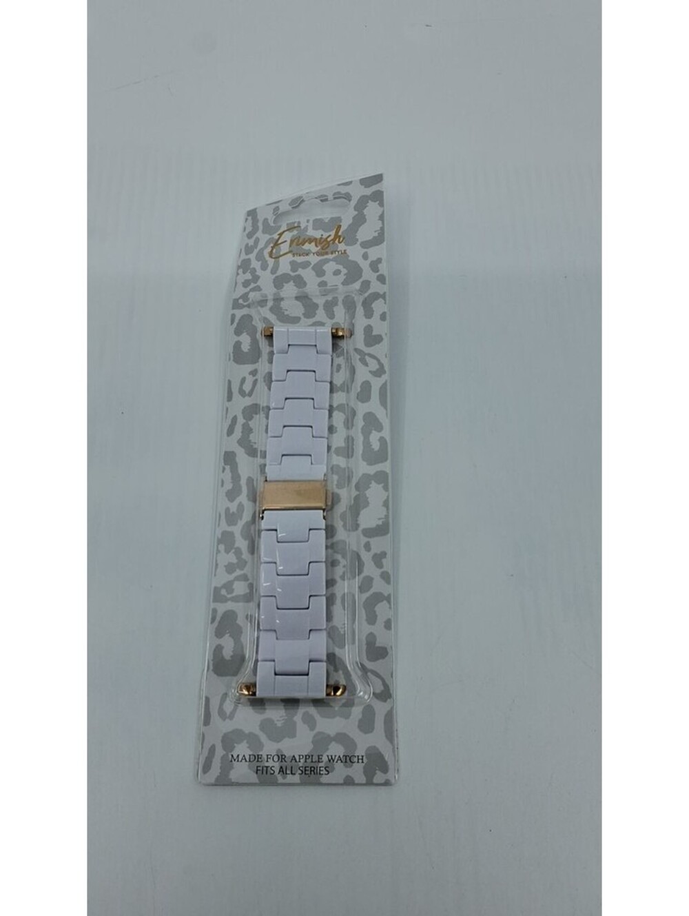 Erimish Candy Crush White Apple Watch Band-13CM